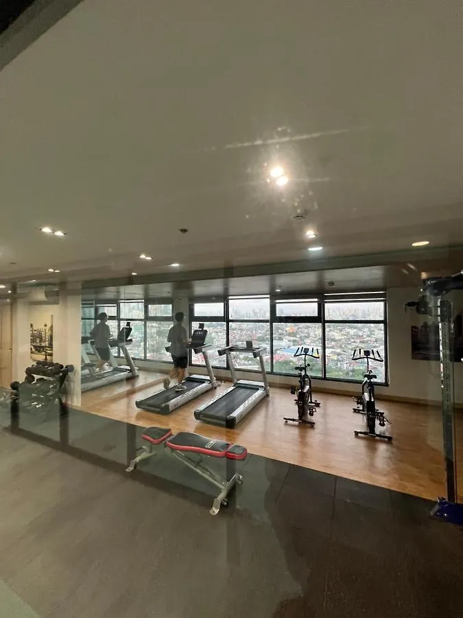 Minimalist Nordic 1Br With Balcony River View 마닐라 필리핀