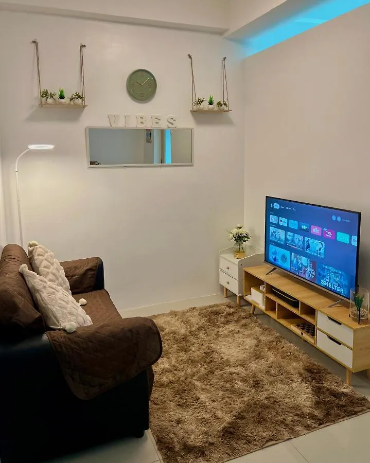 Minimalist Nordic 1Br With Balcony River View Manila Apartment
